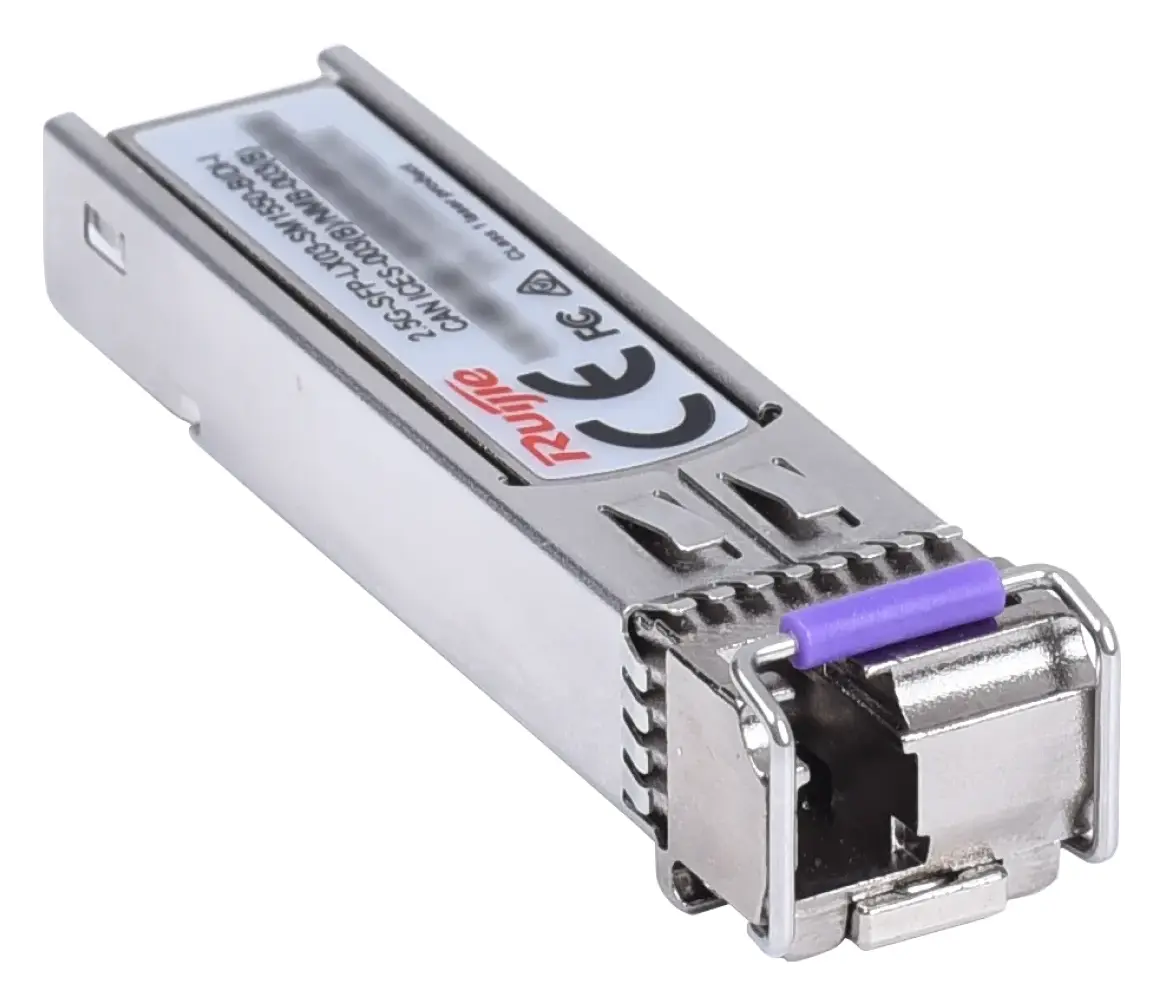 Ruijie 2.5G-SFP-LX03-SM1550-BIDI-I 2.5G BiDi 1550/1310nm 3km Single Mode SFP Optik Modül — görsel 4