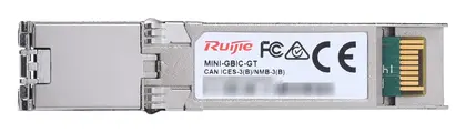 Ruijie MINI-GBIC-GT 1000BASE-T 100m SFP RJ45 Bakır Modül