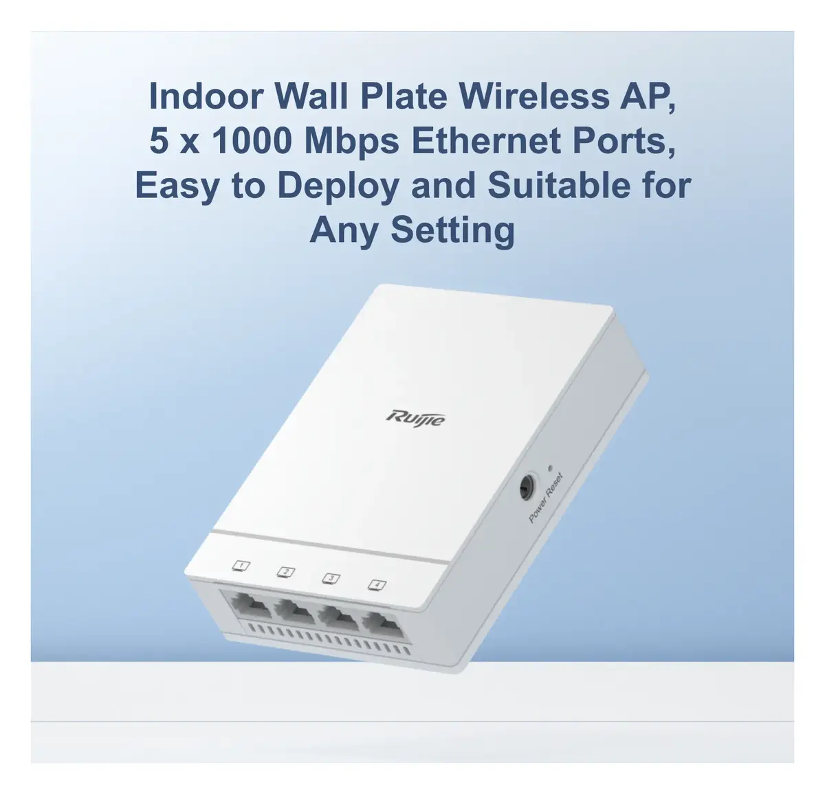 Ruijie RG-AP180 Wi-Fi 6 Çift Bant Duvar Tipi Access Point — görsel 2