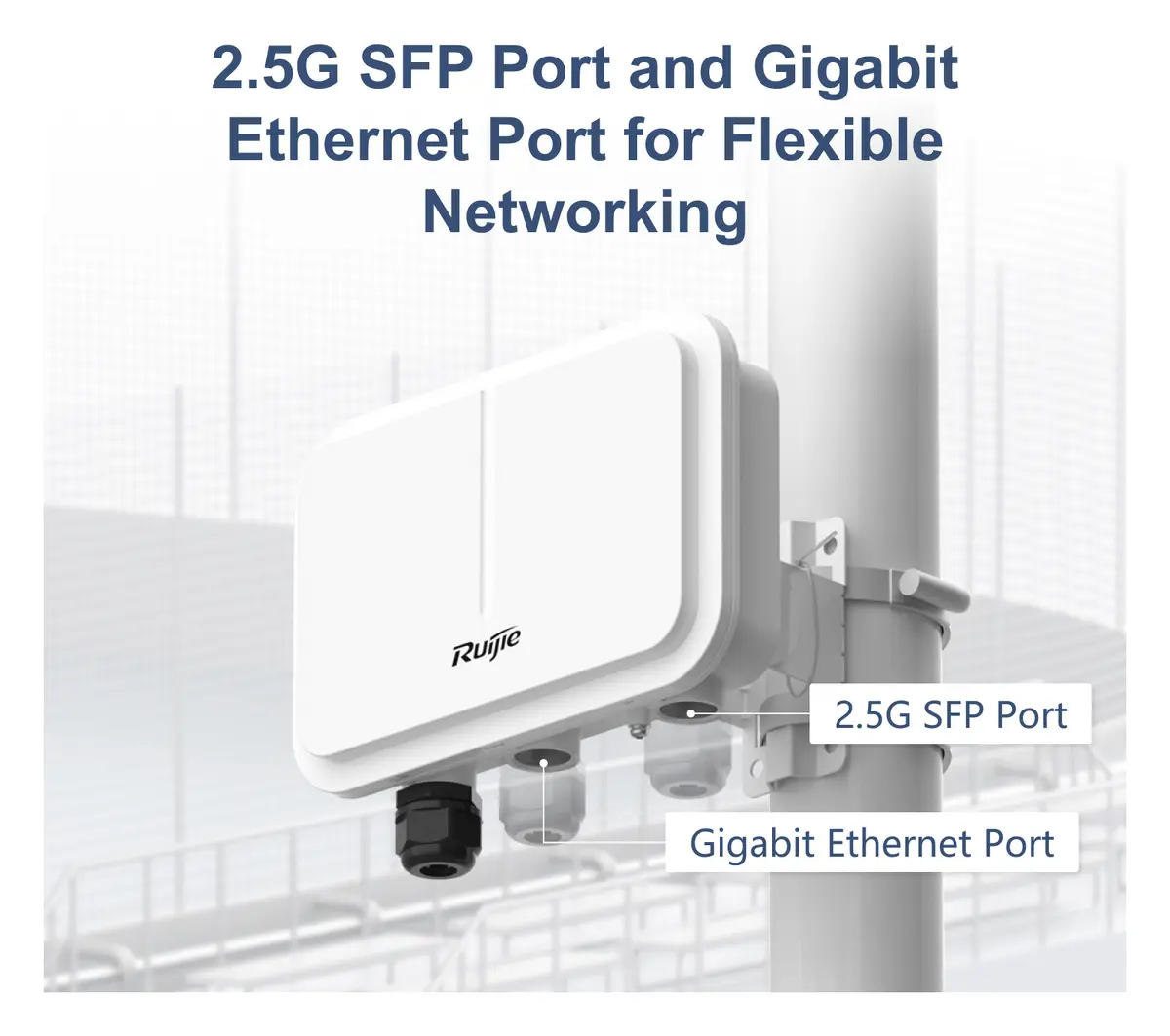 Ruijie RG-AP680-O(V3) Wi-Fi 6 Çift Bant Dış Ortam Access Point — görsel 2