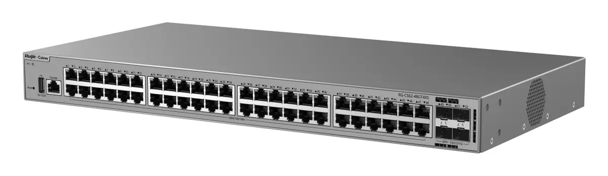 Ruijie RG-CS62-48GT4XS 48 Port Gigabit 4×10G SFP+ L3 Yönetilebilir Switch — görsel 4