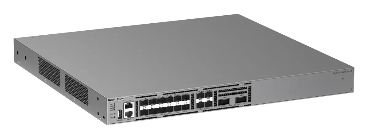Ruijie RG-CS65-12XS4VS2QXS-D 12 Port 10G SFP+ 4×25G SFP28 2×40G QSFP+ L3 Yönetilebilir Switch — görsel 3