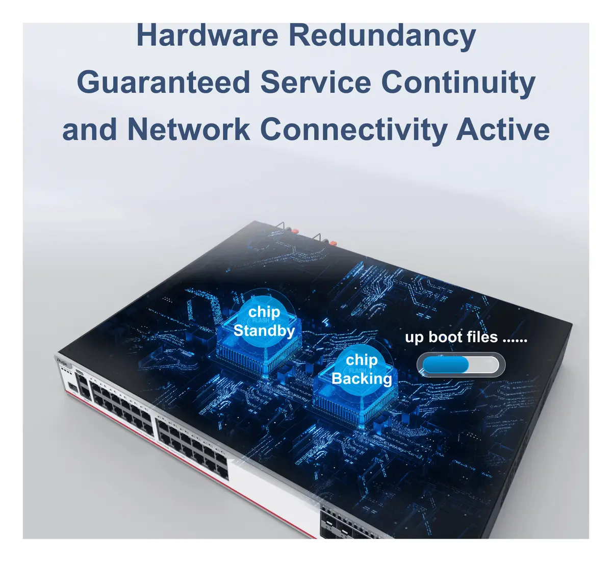 Ruijie RG-CS85-24GT8XS-D 24 Port Gigabit 8×10G SFP+ L3 Yönetilebilir Switch — görsel 3