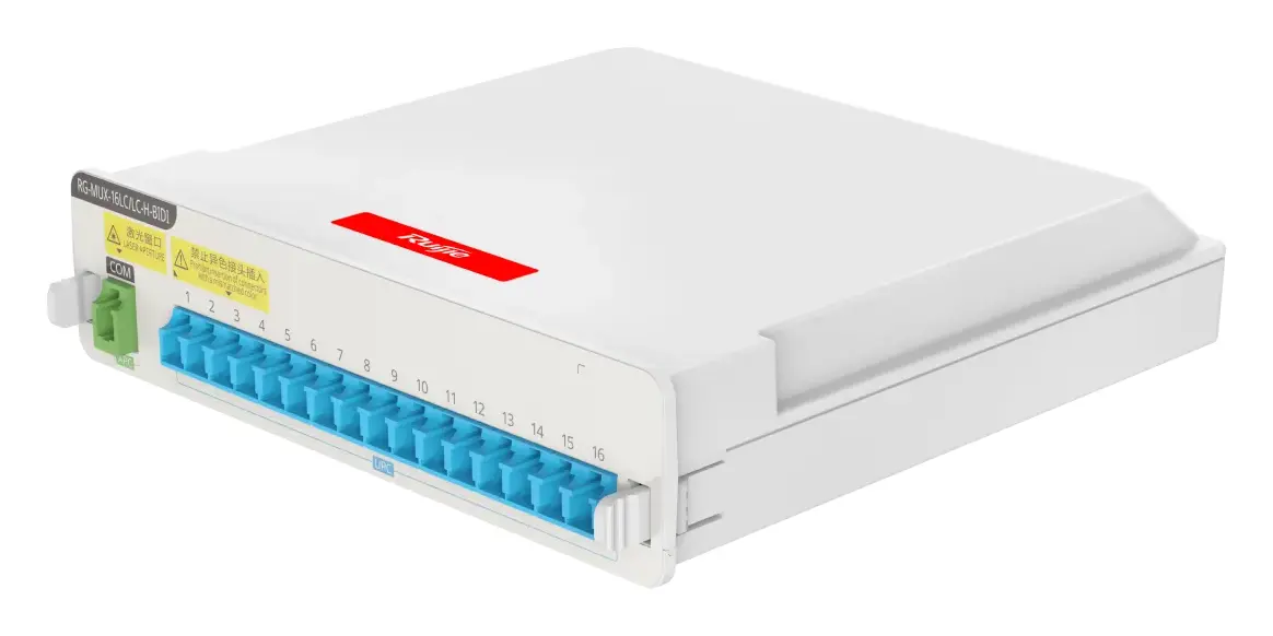 Ruijie RG-MUX-16LC/LC-H-BIDI 16 Port CWDM Pasif Optik Dağıtım Modülü — görsel 3
