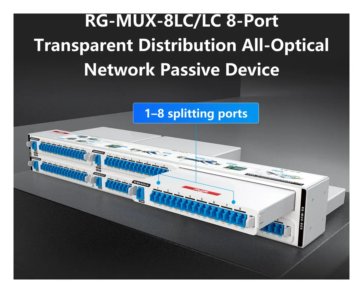 Ruijie RG-MUX-8LC/LC 8 Port Pasif Optik Dağıtım Modülü — görsel 2