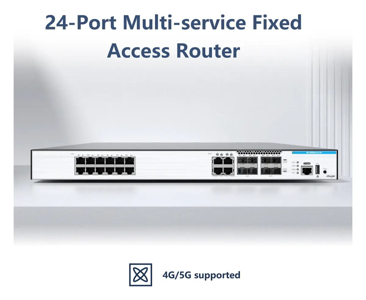 Ruijie RG-RSR20-XA-24 24 Port Gigabit Çok Servisli Router — görsel 2