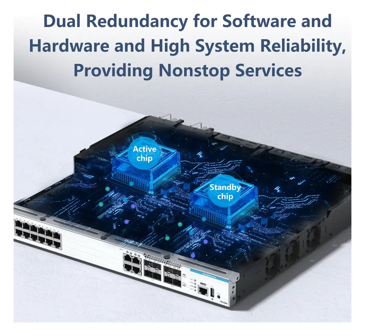 Ruijie RG-RSR20-XA-24 24 Port Gigabit Çok Servisli Router — görsel 4