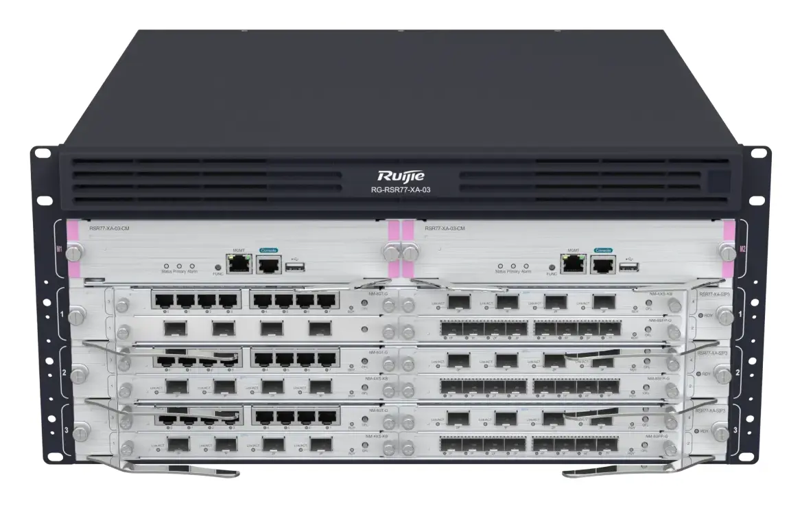 Ruijie RG-RSR77-XA-03 3 Slot Modüler Omurga Router — görsel 2