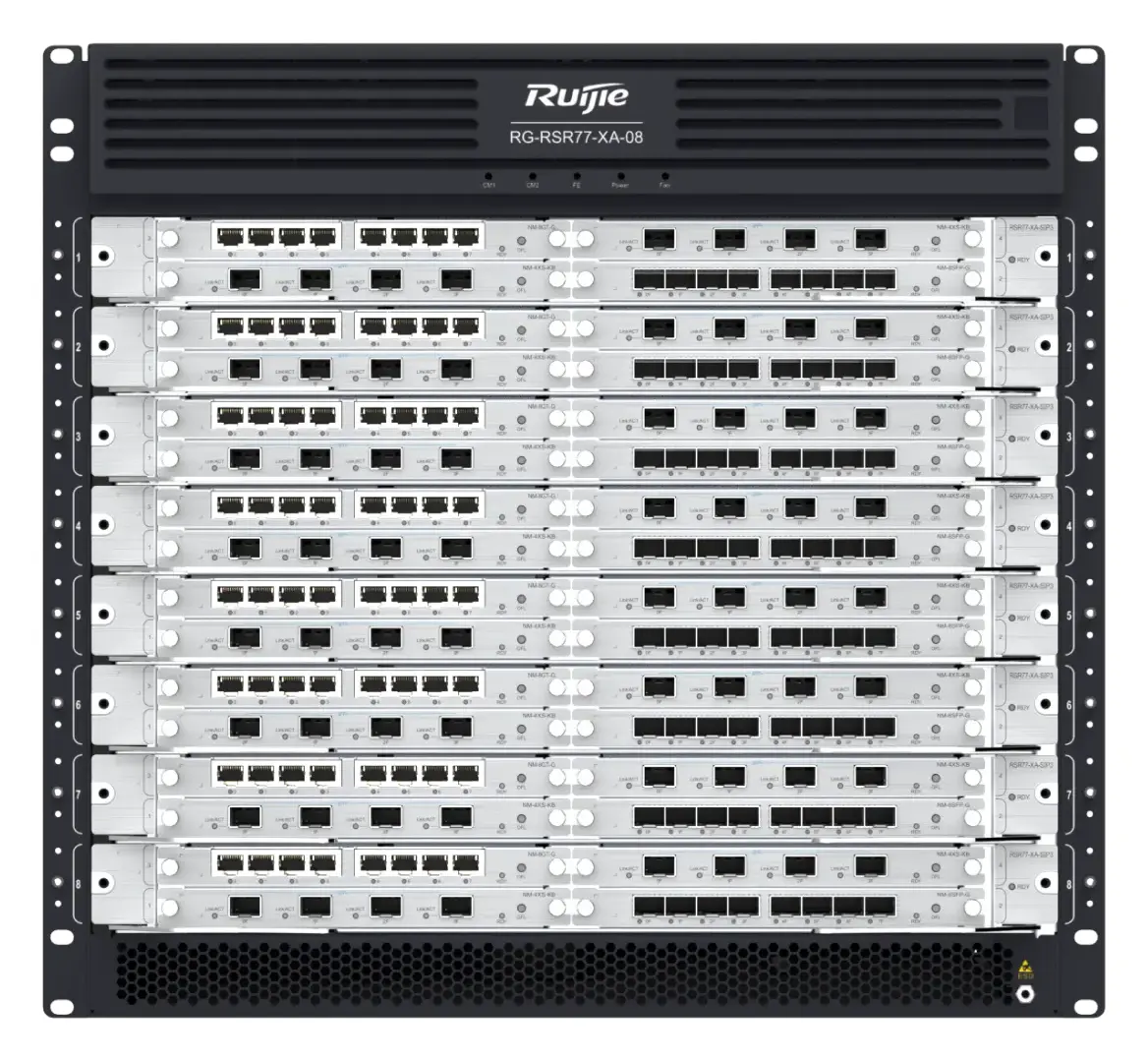 Ruijie RG-RSR77-XA-08 8 Slot Modüler Omurga Router