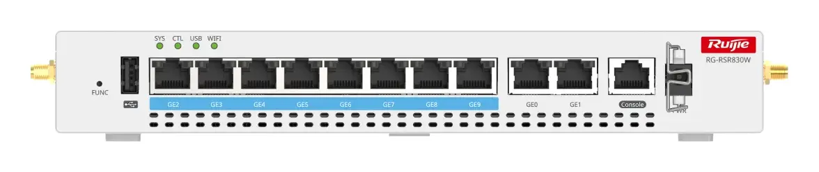 Ruijie RG-RSR830W 10 Port Gigabit Wi-Fi 6 Mobil Router — görsel 2