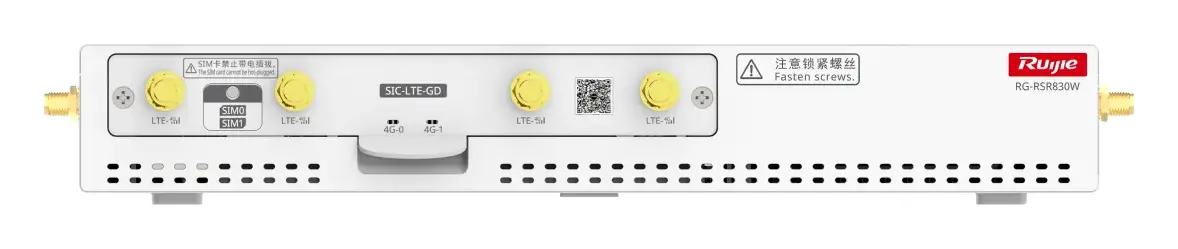 Ruijie RG-RSR830W 10 Port Gigabit Wi-Fi 6 Mobil Router — görsel 3