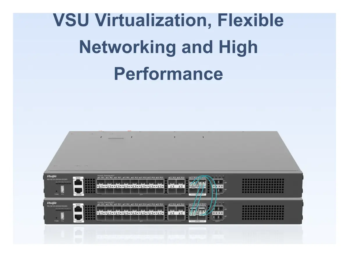 Ruijie RG-S6120-20XS4VS2QXS 20 Port 10G SFP+ 4×25G SFP28 2×40G QSFP+ L3 Yönetilebilir Switch — görsel 2