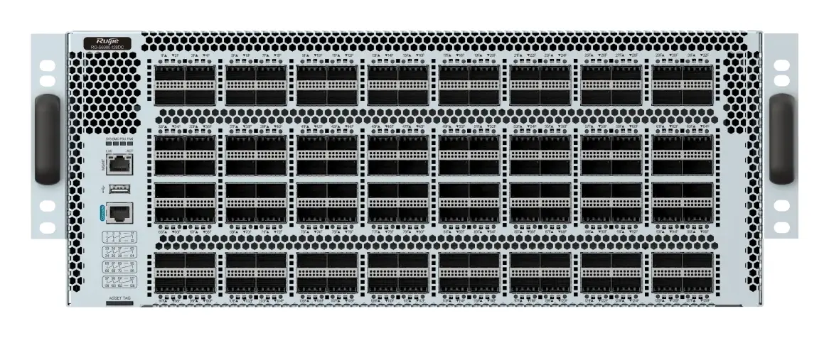 Ruijie RG-S6980-128DC 128 Port 200G QSFP56 Veri Merkezi Switch — görsel 2