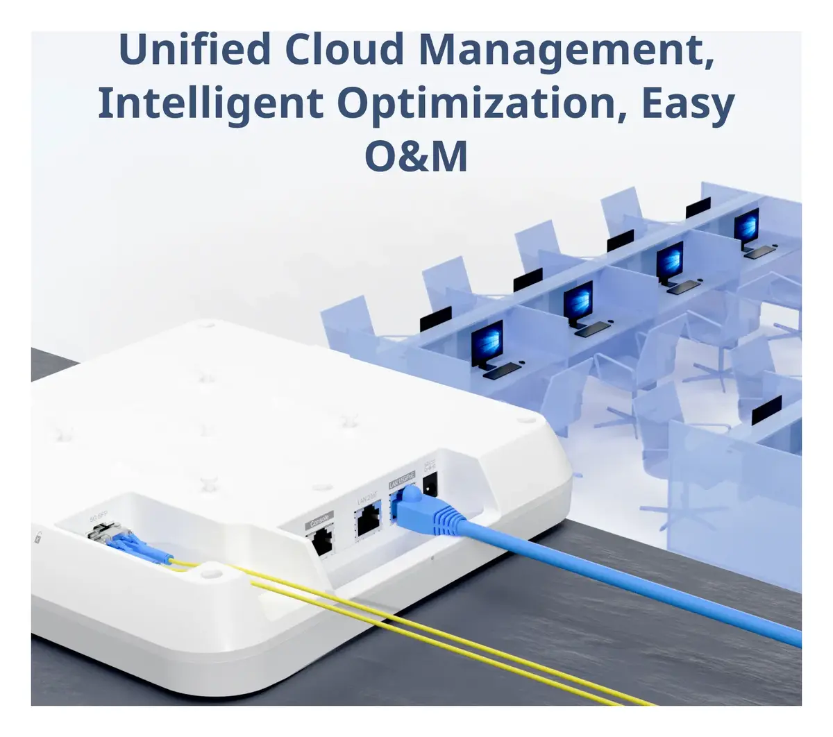 Ruijie RG-SAP845-SP Wi-Fi 6 Çift Bant Tavan Tipi Access Point — görsel 2