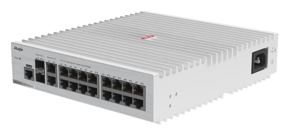 Ruijie RG-SF2920-16GT2MG2XS 16 Port Gigabit 2×2.5G 2×10G SFP+ Yönetilebilir Switch — görsel 2