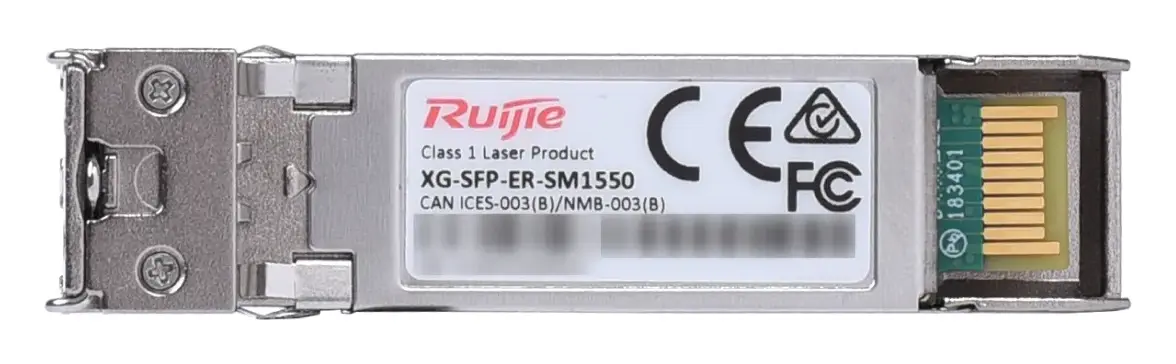 Ruijie XG-SFP-ER-SM1550 10GBASE-ER 1550nm 40km Single Mode SFP+ Optik Modül