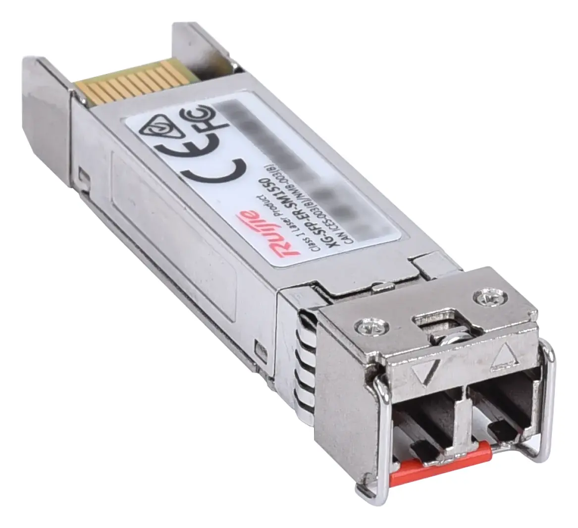 Ruijie XG-SFP-ER-SM1550 10GBASE-ER 1550nm 40km Single Mode SFP+ Optik Modül — görsel 4