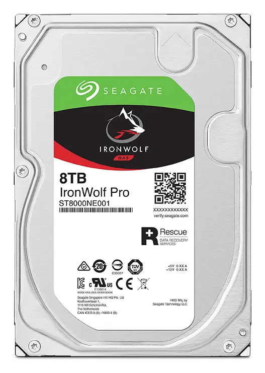 Seagate IronWolf Pro 8TB 3.5" SATA NAS Diski (ST8000NT001) — görsel 4