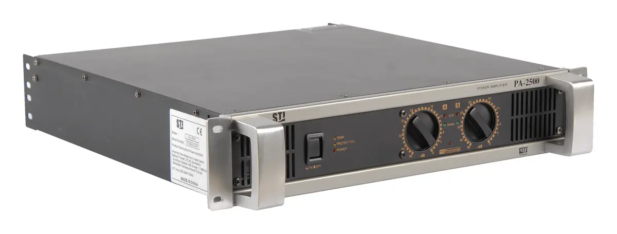 STI PA 2500 2x500W 2 Kanal Power Amfi
