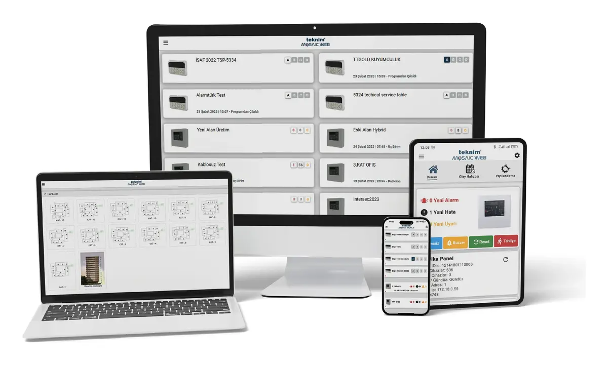 Teknim MOSAIC-WEB YÖNETİM Web Yönetim Teknim Bulut Tabanlı Yapılandırma Yazılımı