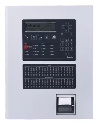 Teknim TFP-2131 1 Loop Termal Yazıcılı, Bölge Göstergeli, Akıllı Adresli Yangın Alarm Paneli