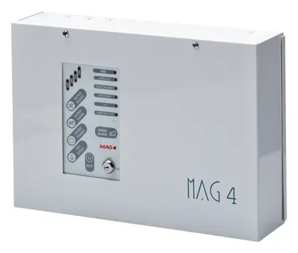 Teletek MAG4 4 Zone Konvansiyonel Yangın Alarm Paneli