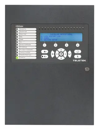 Teletek SIMPO 2 Loop Adresli Yangın Alarm Paneli