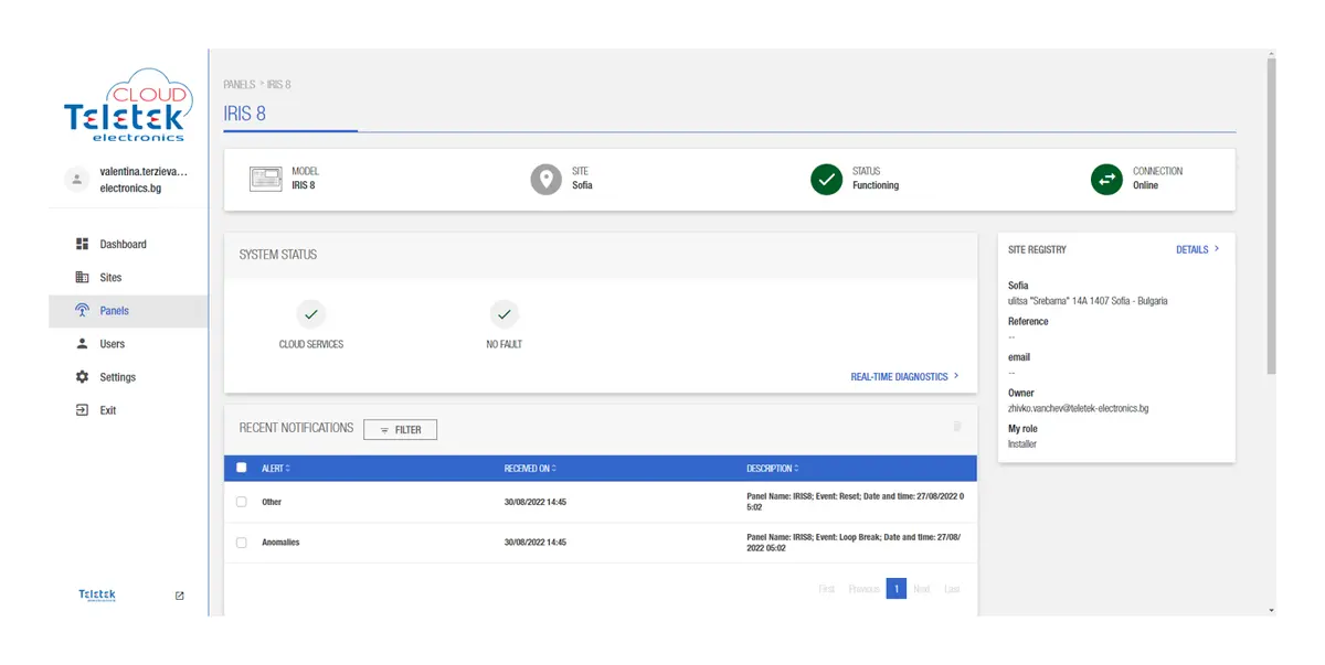 Teletek CLOUD Uzaktan İzleme Platformu — görsel 2