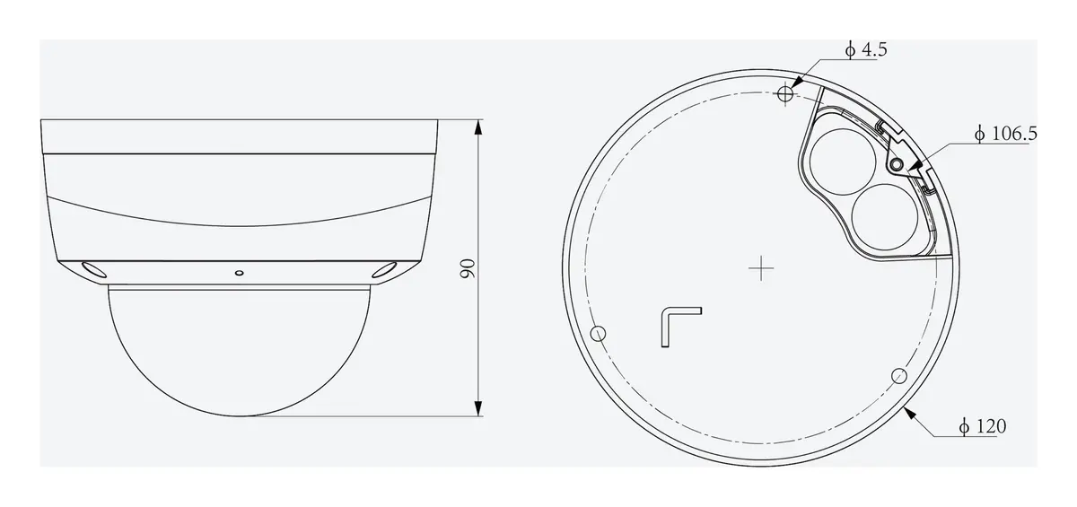 Tiandy TC-C32KN 3ERA-28 2MP 2.8mm ColorMaker IP Dome Kamera — görsel 4