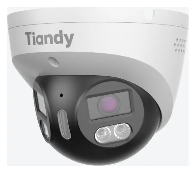 Tiandy TC-C386V 4LHA-28 8MP 2.8mm Akıllı Çift Işık IP Turret Kamera