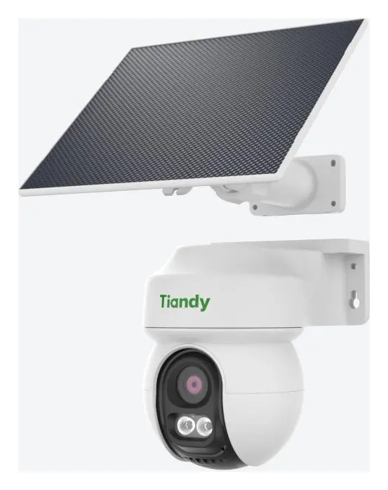Tiandy TC-H343K 8DA-4 4MP 4mm Akıllı Çift Işık Solar/Pilli 4G PT Kamera
