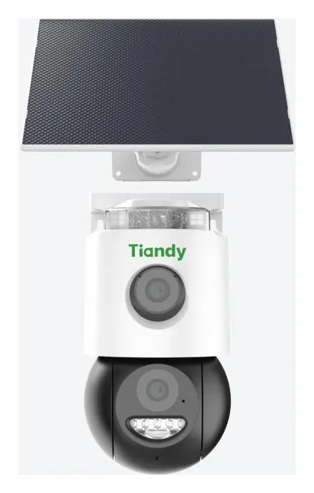 Tiandy TC-H363N 8DA-4 3MP Akıllı Çift Işık Solar/Pilli 4G PT Kamera — görsel 2