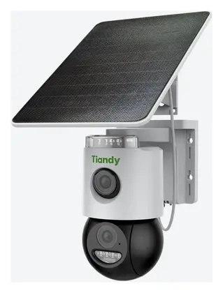 Tiandy TC-H363U 8DA-4 3MP Akıllı Çift Işık Solar/Pilli 4G PT Kamera
