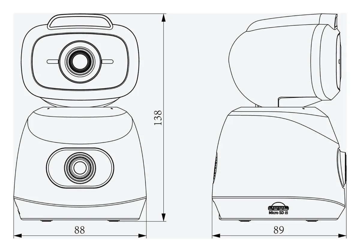 Tiandy TC-H383E 9DA-284 4MP Akıllı Çift Işık Wi-Fi PT Kamera — görsel 4