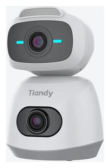 Tiandy TC-H383E 9DB-214 4MP Akıllı Çift Işık Pilli Wi-Fi PT Kamera