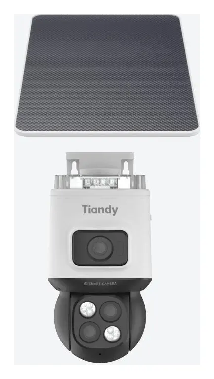 Tiandy TC-H3C3C 8DA-12X 4MP Akıllı Çift Işık Solar/Pilli Wi-Fi PT Kamera — görsel 2
