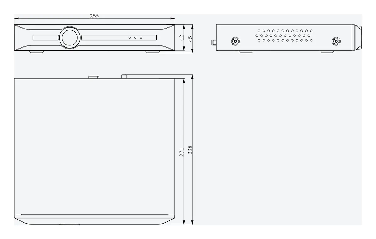 Tiandy TC-R3105 Spec:I/B/V3.0 5 Kanal 1 HDD NVR Kayıt Cihazı — görsel 4