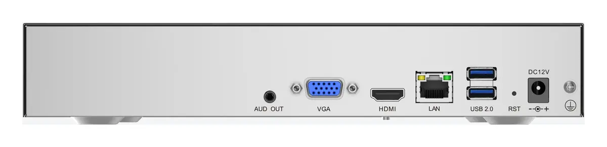 Tiandy TC-R3110 2MC 10 Kanal 1 HDD NVR Kayıt Cihazı — görsel 3