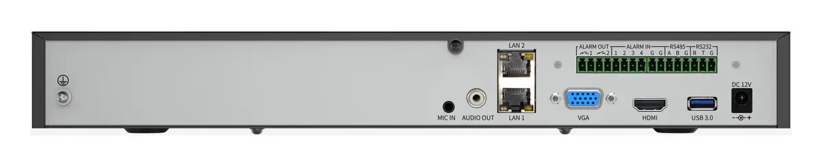 Tiandy TC-R3210 4HD 10 Kanal 2 HDD AI NVR Kayıt Cihazı — görsel 3
