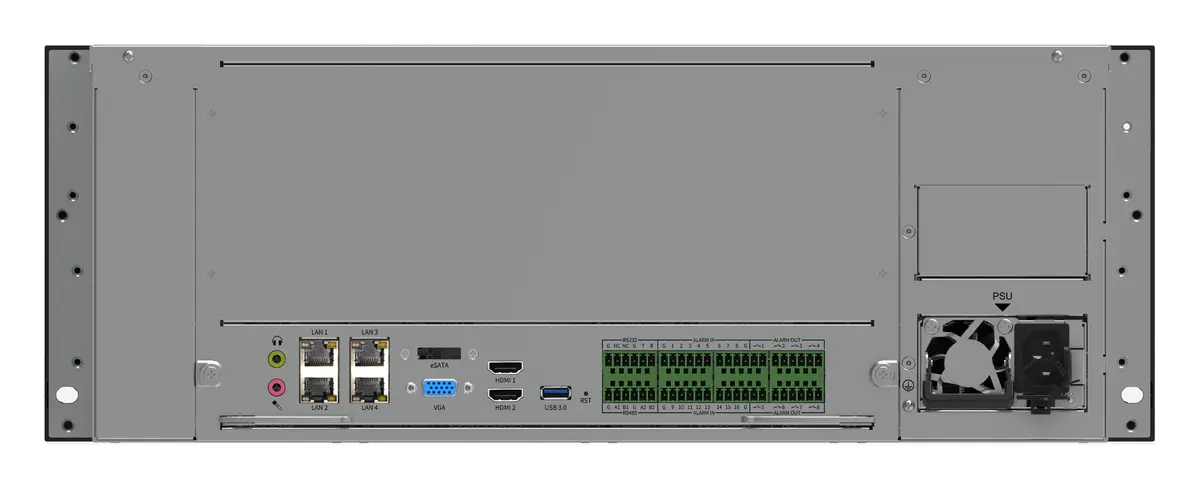Tiandy TC-R324160 Spec:E/B/N/V4.1 160 Kanal 24 HDD NVR Kayıt Cihazı — görsel 3