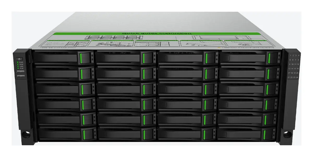 Tiandy TC-R324160 Spec:E/B/R/N/V4.1 160 Kanal 24 HDD NVR Kayıt Cihazı — görsel 2