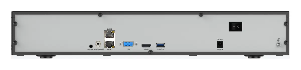 Tiandy TC-R3440 Spec:I/B/N/H/C/V4.1 40 Kanal 4 HDD NVR Kayıt Cihazı — görsel 3