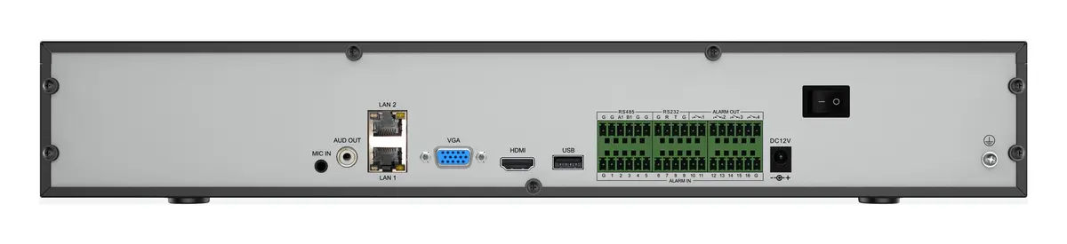 Tiandy TC-R3440 Spec:I/B/N/V4.2 40 Kanal 4 HDD NVR Kayıt Cihazı — görsel 3