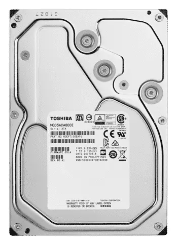 Toshiba MG11ACP14TE MG11 14TB 3.5" SATA 6Gb/s 7200 RPM SED Kurumsal Disk — görsel 4