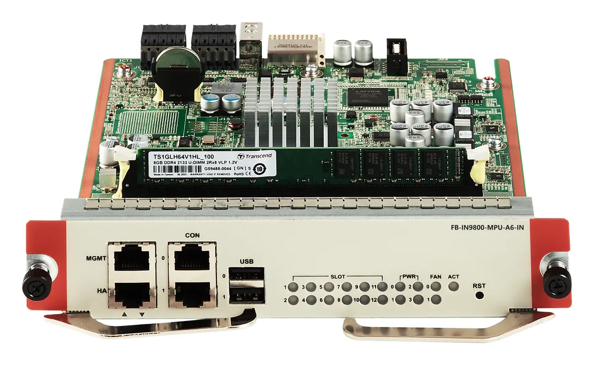 Uniview FB-IN9800-MPU-A6-IN Switch Modülü