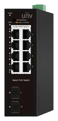 Uniview HS5000-8GT2GP-POE-IN PoE Switch