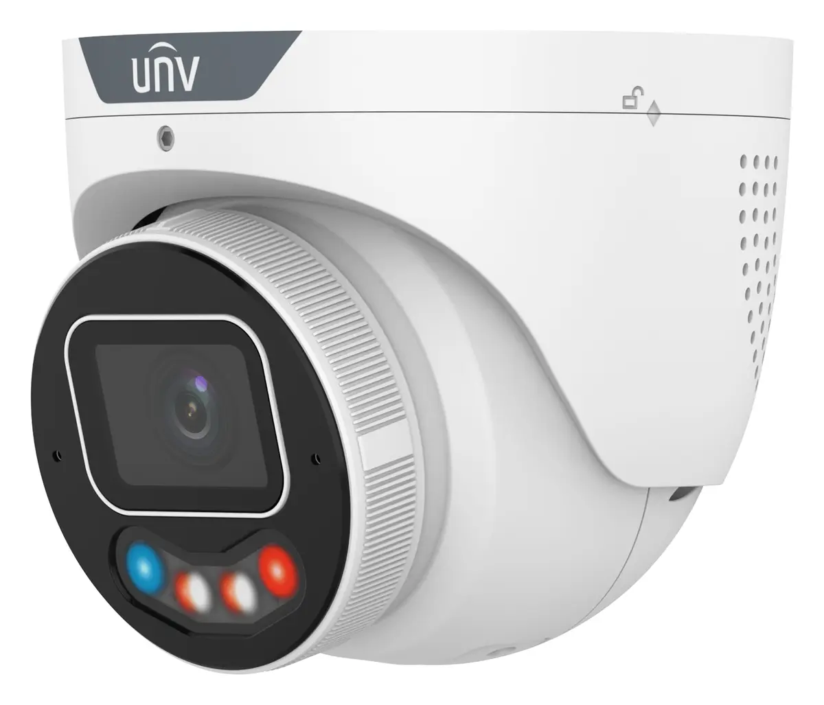 Uniview IPC3638SE-ADF28KMC-WP-I1 8MP Aktif Caydırıcı Çift Işık IP Eyeball Kamera