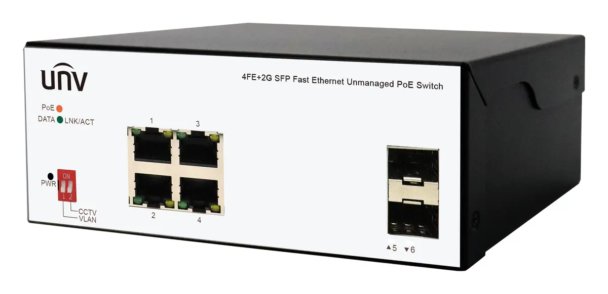 Uniview ISW2000-4T2GP-POE-IN PoE Switch