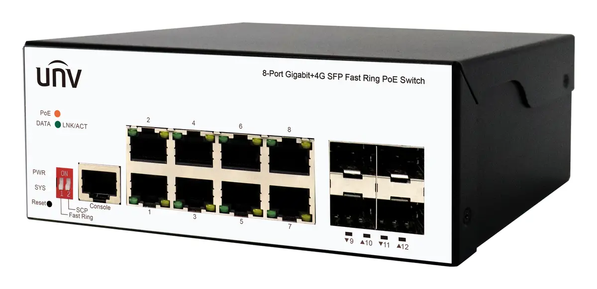 Uniview ISW5000-8GT4GP-POE-IN PoE Switch
