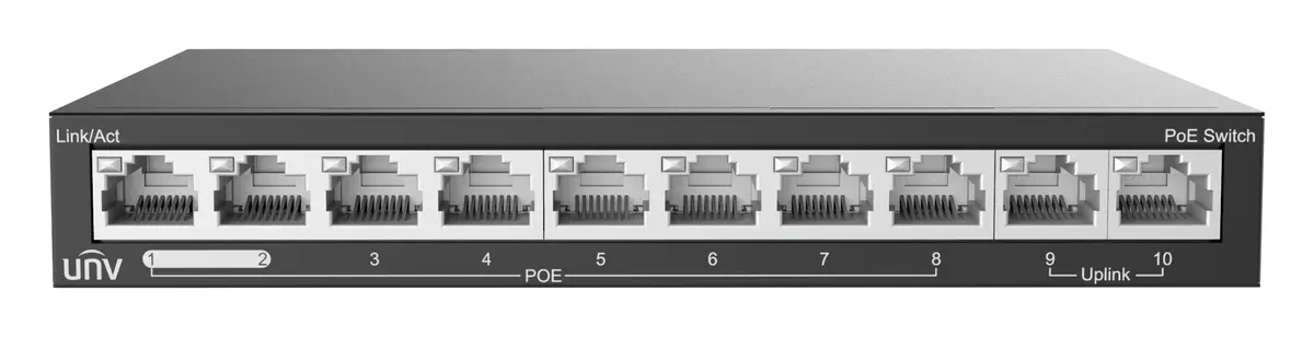 Uniview NSW2020-10T-LPOE-IN Yönetilemez PoE Switch — görsel 2